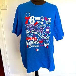 Philadelphia 76ers Royal Blue T-shirt